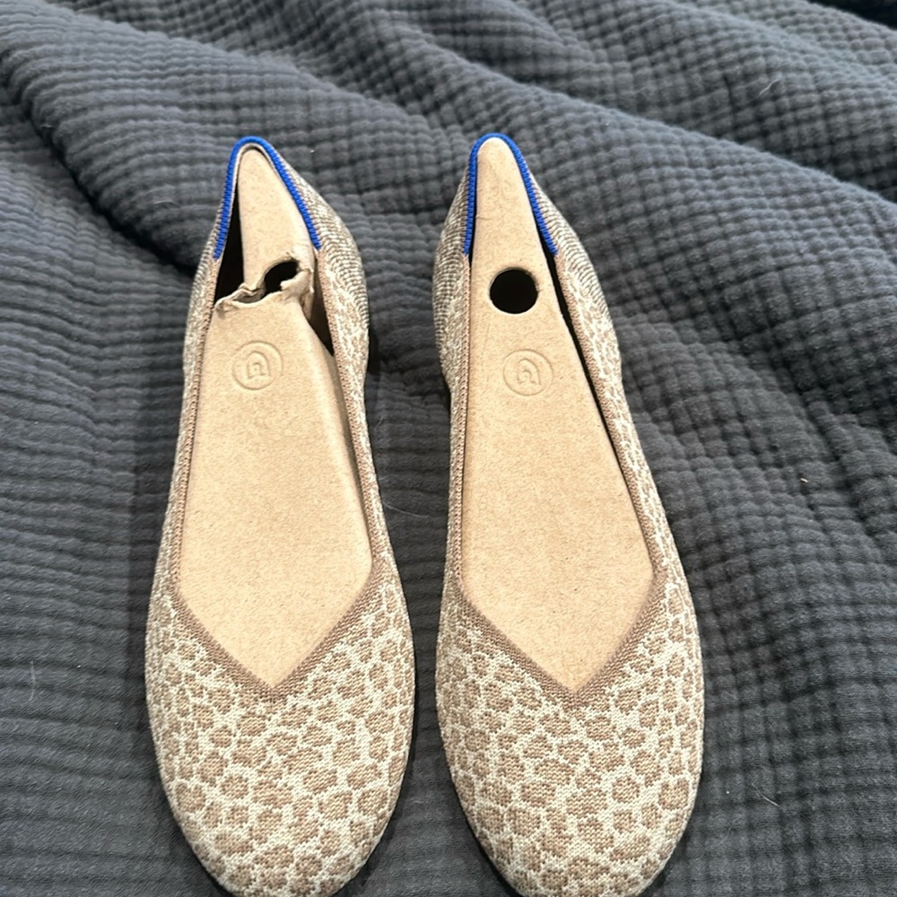 Rothy’s tan cheetah print
